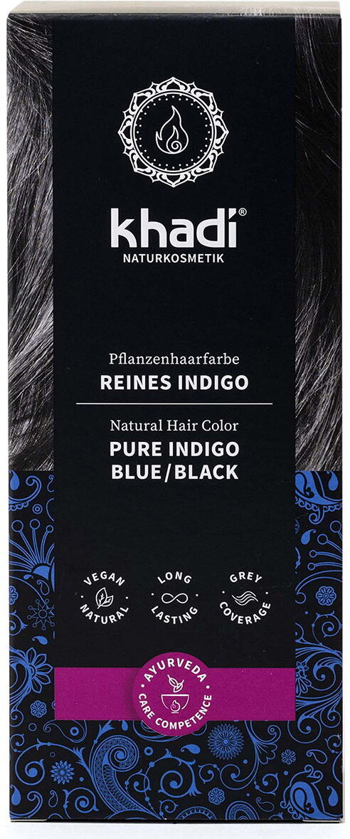 100g khadi Pflanzenhaarfarbe Reines Indigo