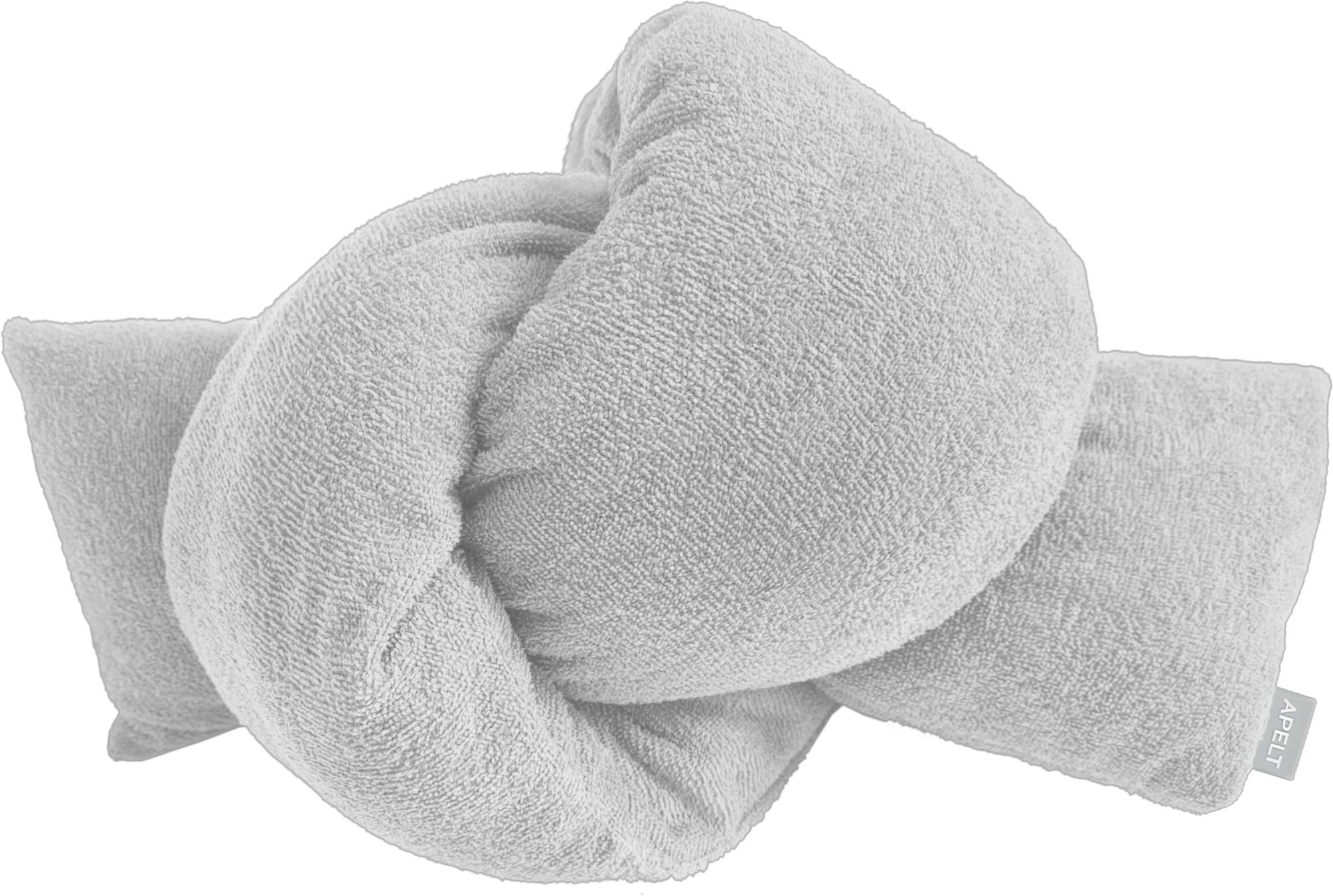 Dekokissen APELT "Ciao", grau (grau, unifarben), B:31cm H:5cm L:53cm, Baumwolle, Polyester, Dekokissen_Sitzkissen_Kissenhüllen