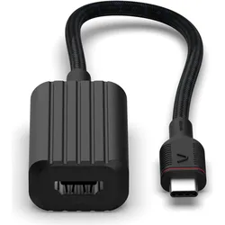 Unisynk 10377 USB graphics adapter Black, USB Adapter, Schwarz
