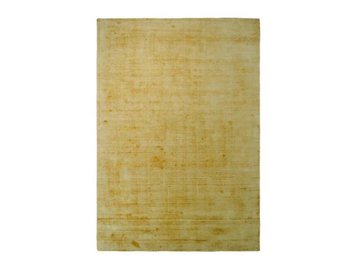 Kayoom Teppich Luxury 110 Gelb, Gelb, Uni, rechteckig, 80x150 cm, pflegeleicht, Teppiche und Böden, Teppiche, Moderne Teppiche
