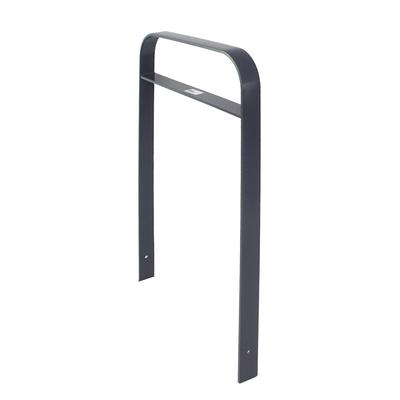 Baumarktplus Fahrradanlehnbügel 115 x 76 cm Flachstahl 13 mm Anthrazit Einbetonieren Fahrradständer Parker Typ H