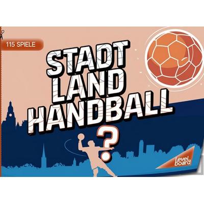 Stadt, Land, Handball - 115 Spielblöcke, Taschenbuch von LevelBoard Spiele, LevelBoard Spiele, 978-3-693-19776-9