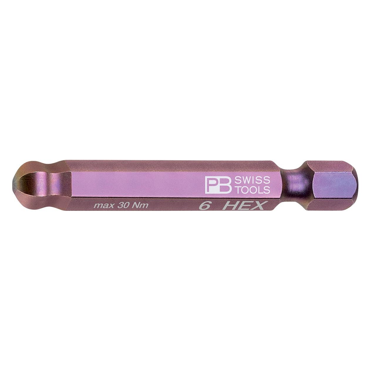 PB Swiss Tools Innensechskant-Bit PB E6.212 Gr.6 (PB E6.212/6-137256.0060)