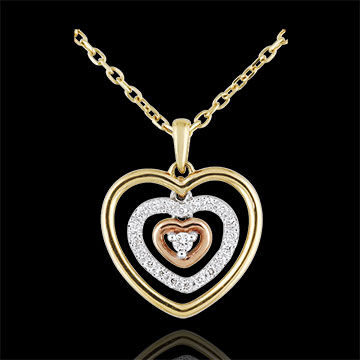 Edenly Collier Herz Orma Tricolor