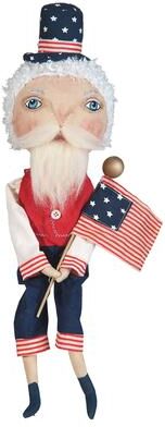 Gallerie II Samuel Liberty Joe Spencer Gathered Traditions Art Doll Figure