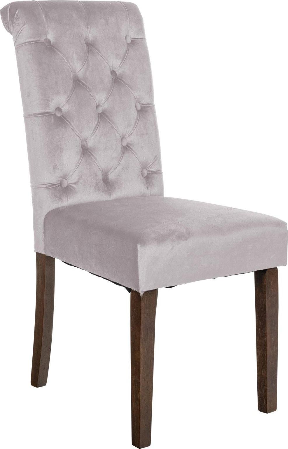 BellaFurn Eetkamerstoel Velvet Grijs