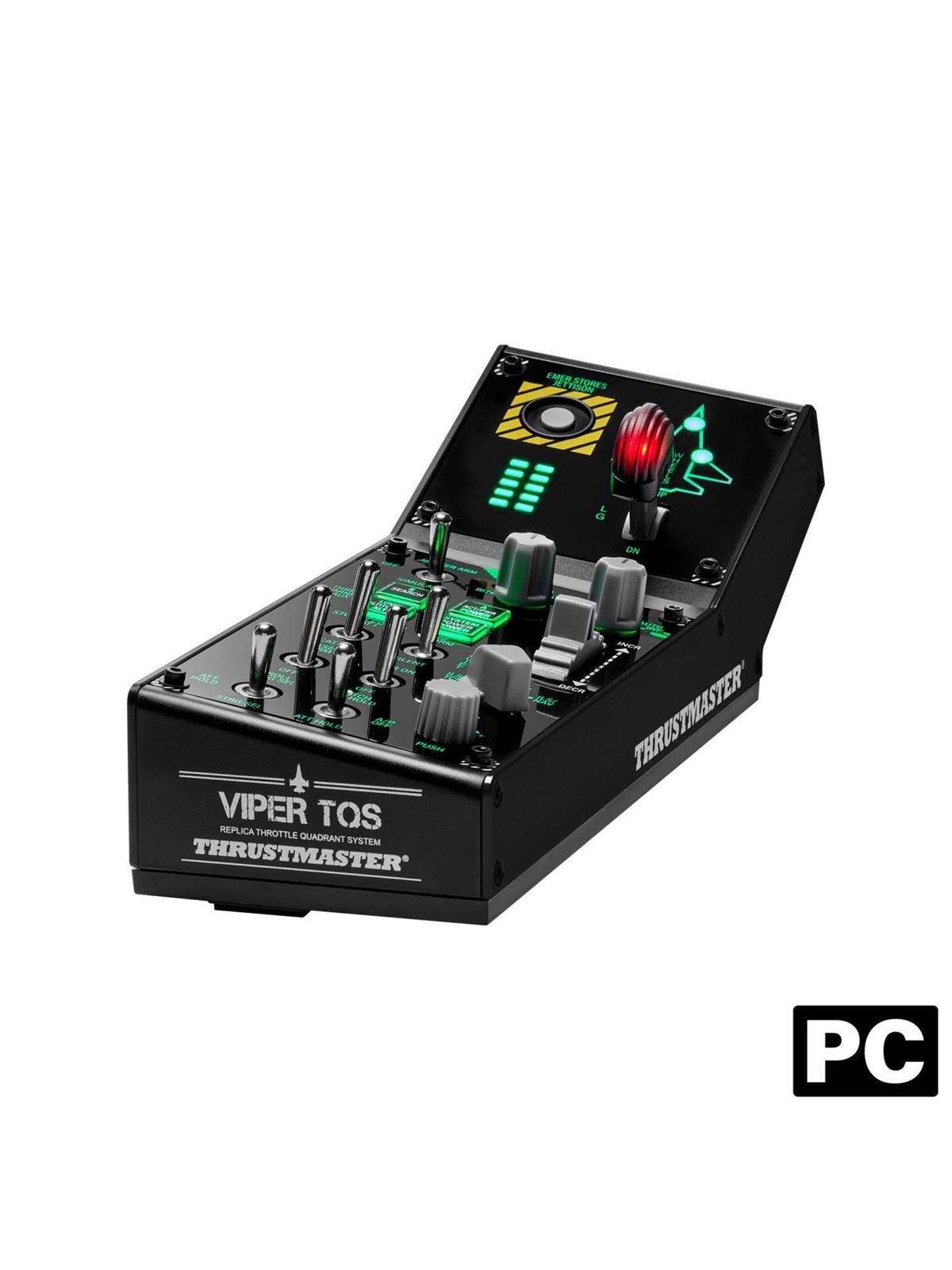 Thrustmaster Viper Panel - Wired Flight Simulator Panel - PC