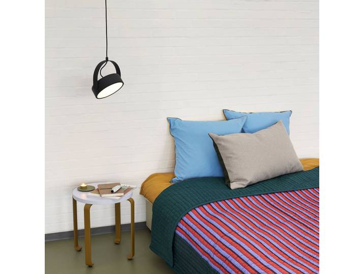Design hanglamp Stage, zwart, Woon-/ Eetkamer, metaal, Design, hanglamp