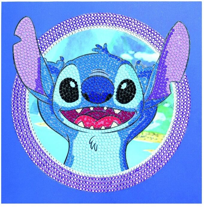 CRYSTAL ART Kit carte broderie diamant 18x18cm-Stitch