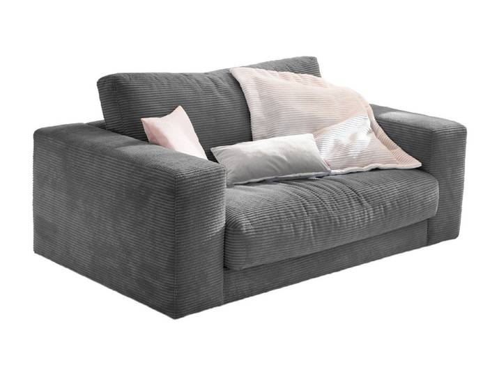 KAWOLA Sessel MADELINE, Doppelsessel Loveseat Cord verschiedene Farben