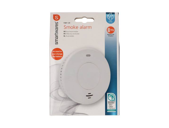 smartwares Rauchmelder Fsm-12001