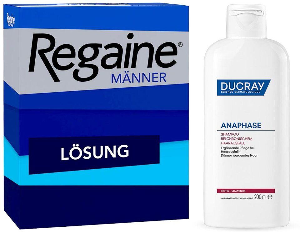 Regaine® Männer Lösung (3x60 ml) + Ducray Anaphase Shampoo