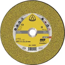 Trennscheibe A 24 Extra D125xB2,5mm Bohrung 22,23mm mittelhart GER Dr.12200U/min