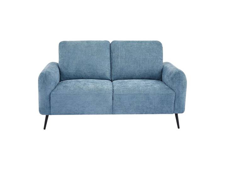 Vente-unique - Sofa ohne Schlafmöglichkeit 2 Personen LETROSA, One Size, Blau