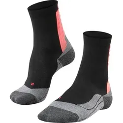 FALKE Achilles Damen Socken Health, Größe 37-38 in Schwarz Schwarz