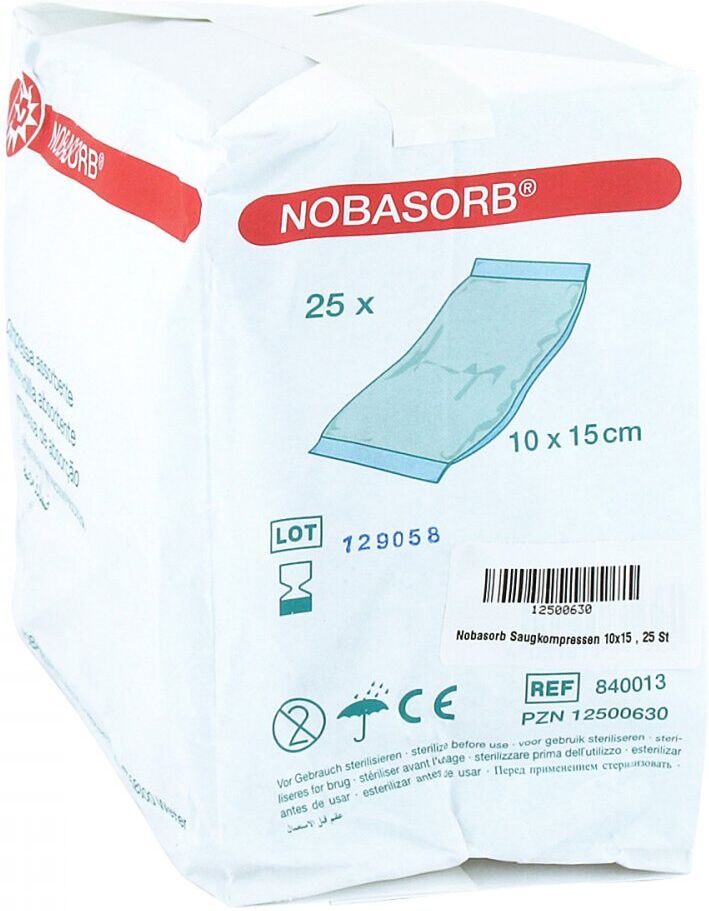 Nobasorb Saugkompressen 10x15 cm