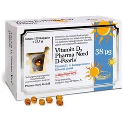 Vitamin D3 Pharma Nord D-Pearls 38Ug 120 ST