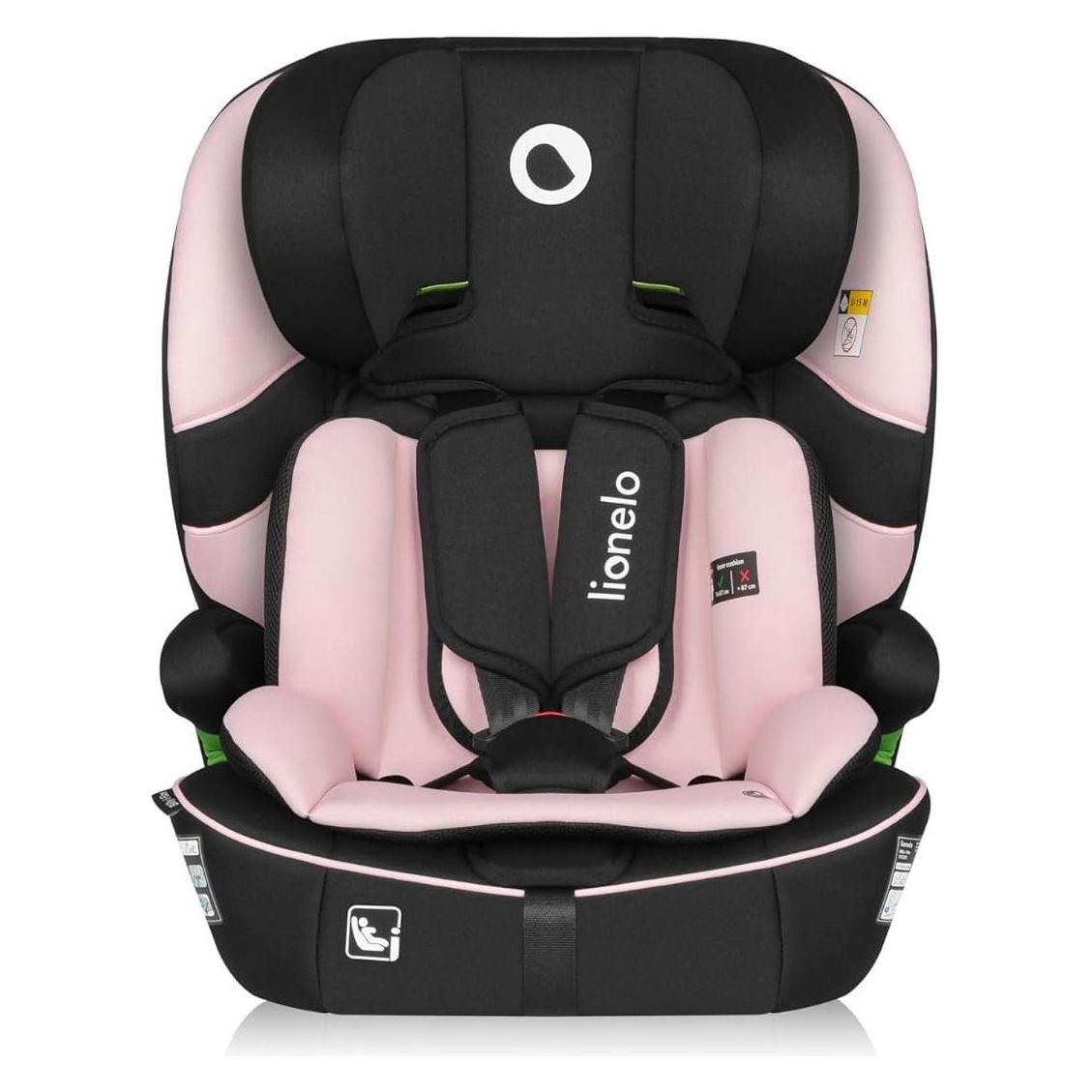 Lionelo Billy I-Size (Kindersitz, ECE R129/i-Size Norm) (LO-BILLY I-SIZE PINK BABY)