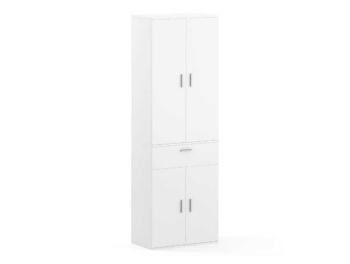 Büroschrank RAKEL 60 x 180 cm weiss