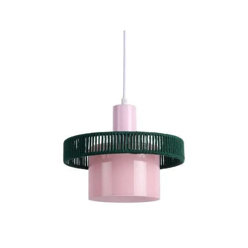 Leitmotiv Hanglamp Wide - Zachtroze/Groen