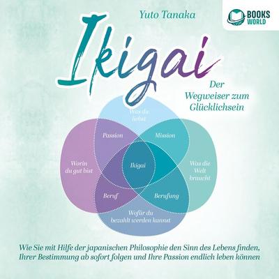 IKIGAI - Der Wegweiser zum Glücklichsein: Wie Sie mit Hilfe der japanischen Philosophie den Sinn des Lebens finden, Ihrer Bestimmung ab sofort folgen