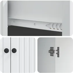 vidaXL, Kommode + Sideboard, Kamila (34.50 x 66 x 90 cm)