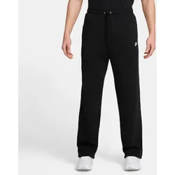 NIKE Club Fleece Bungee Jogginghose Herren 010 - black/black/white XS