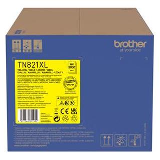 Brother TN-821XLY Super High Yield Toner Cartridge for EC Prints (Y) (TN821XLY)