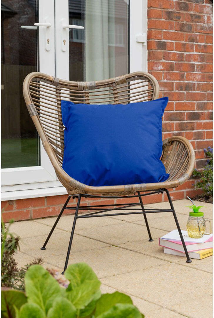 GO TO: Wayfair Basics Waterproof Outdoor Garden Furniture Seat Cushion Cover Blue/Polyester 60cm H X 60cm W X 1cm D