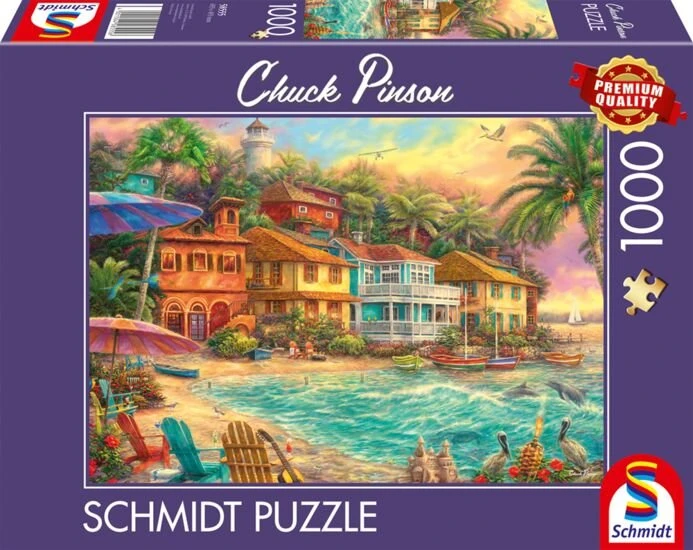 Schmidt Spiele Chuck Pinson: Inselzeit (1000 Teile)