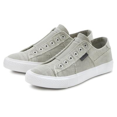 Sneaker ELBSAND "Halbschuh, Slipper, Freizeitschuh, Stoffschuhe, Textilschuhe", Damen, Gr. 45, grau, Obermaterial: 100% Textilmaterial. Decksohle: 100% Textilmaterial. Futter: 100% Textilmaterial. Laufsohle: 100% Synthetik, unifarben, Schuhe...