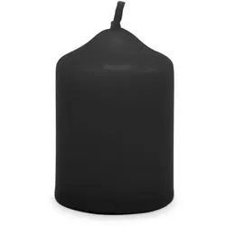 Votivkerze Getaucht 4tlg. Wachs Schwarz