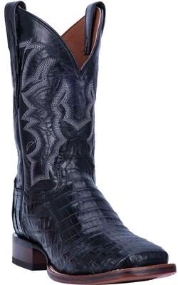 Dan Post Boots Kingsly (Men's) Casual in Black, Size 8 EW, Leather