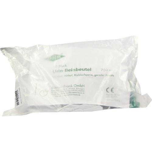 Büttner-Frank GmbH Urin Beinbeutel rückl.sp.m.abl.m.vlies gerade 750 ml 07517137