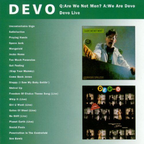 Devo - Q: Are We Not Men? A: We Are Devo / Devo Live - Preis vom 12.10.2026 11:37:12 h