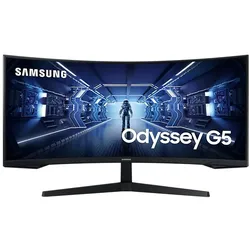 Samsung Odyssey C34G55TWWR 86,4 cm (34 Zoll) 3440 x 1440 Pixel UltraWide Quad HD LED Schwarz