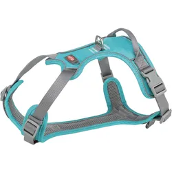 Trixie Hondentuig Premium Active Aqua - 30-40X1,5 Cm (S, XS, Hund), Halsband + Leine