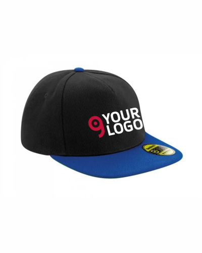 Cappellino Snapback Urban Style 100% Poliestere Visiera Personalizzate o neutre Beechfield