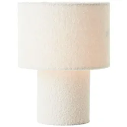 Brilliant Tischleuchte Teddy Stoff Beige