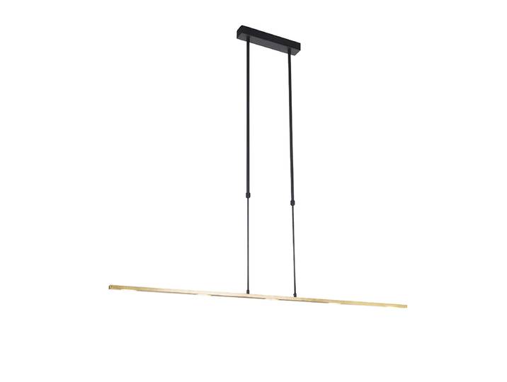 Suspension noire avec or avec LED dimmable - Bold