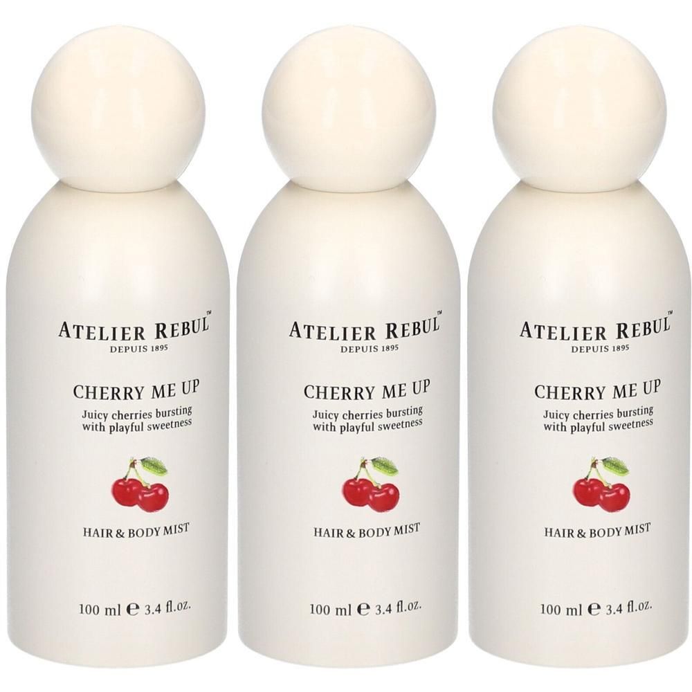 Atelier Rebul Cherry Me Up Body Mist 100ml x3 3x100 ml Spray