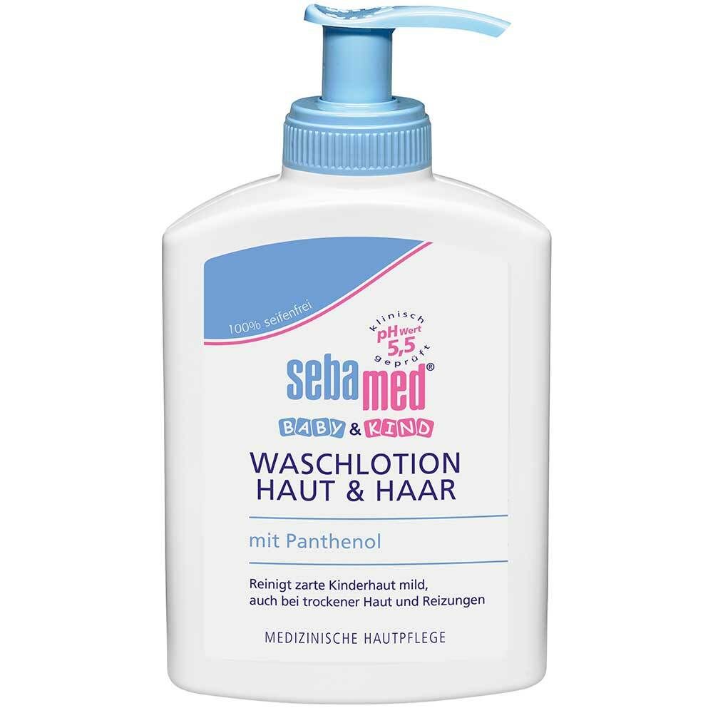 Sebamed Baby & Kind Waschlotion Haut Haar 200 ml Flüssigkeit