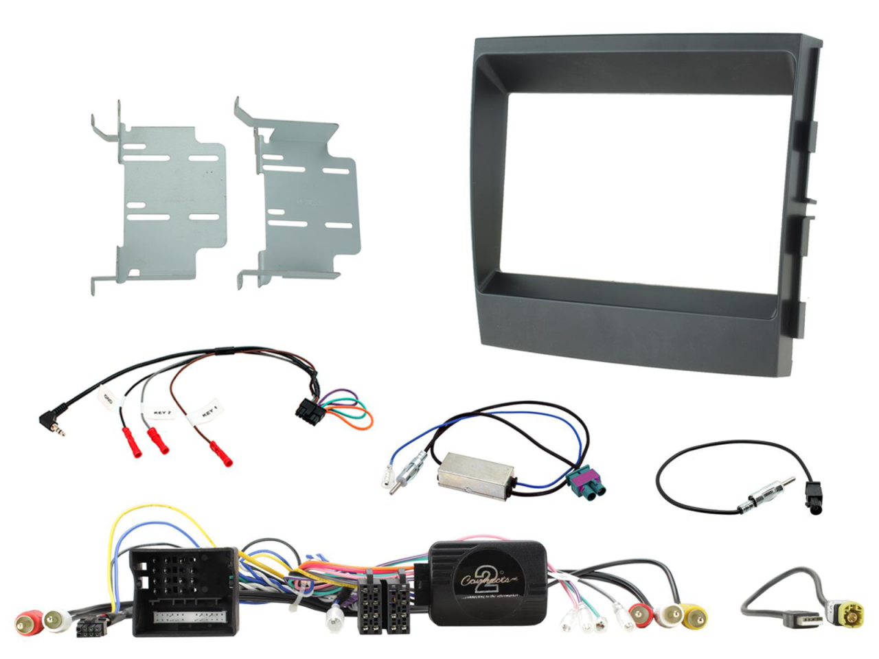 ACV Porsche 2-DIN Kit Panamera 2009-2016 ohne Soundsysten, LFB