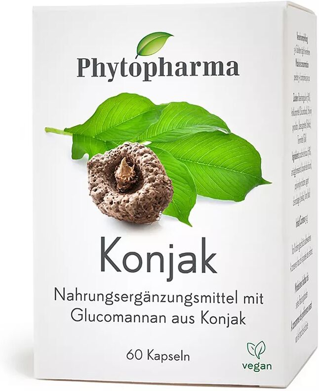Phytopharma - Konjak Kapseln, 60 Stück