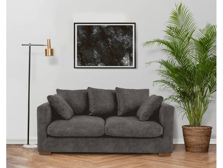 OTTO home 2-Sitzer Coray, extra weich und kuschelig, Füllung mit Federn und Daunen
