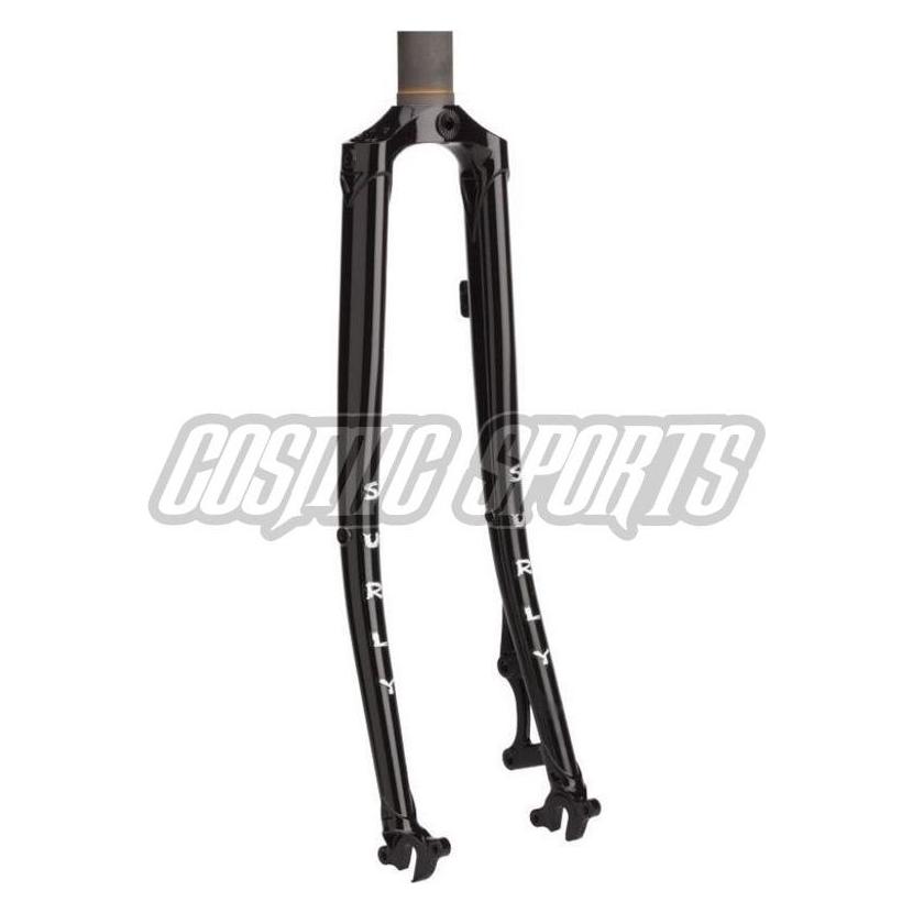 Surly Disc Trucker Stahl Gabel, 26", 28.6-30, 45mm, 376mm, 100x12mm TA, FM Disc, black (40081904)