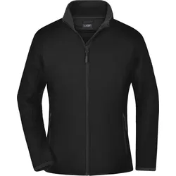 James & Nicholson Damen 2-Lagen Promo Softshell Jacke Softshell-Jacke JN1129 black/black S