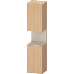 Duravit Collection One Hochschrank, Türanschlag links, 400x360x1760mm, Nische Taupe Supermatt, QA1346L83300010, Farbe: Eiche Natur/mit Nischenbeleuchtung