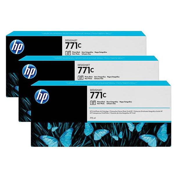 HP Tinte Large Format photo black Orig.Nr. B6Y37A (PBK) (B6Y37A)