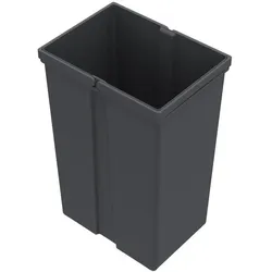 Hettich Eimer anthrazit, Abfalleimer, Grau